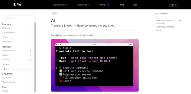 Fig AI - Best AI Tool Core Feature and Review on Toolaiz